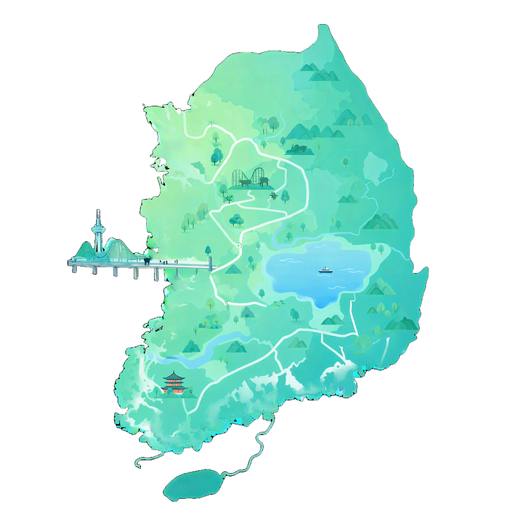 Daejeon map