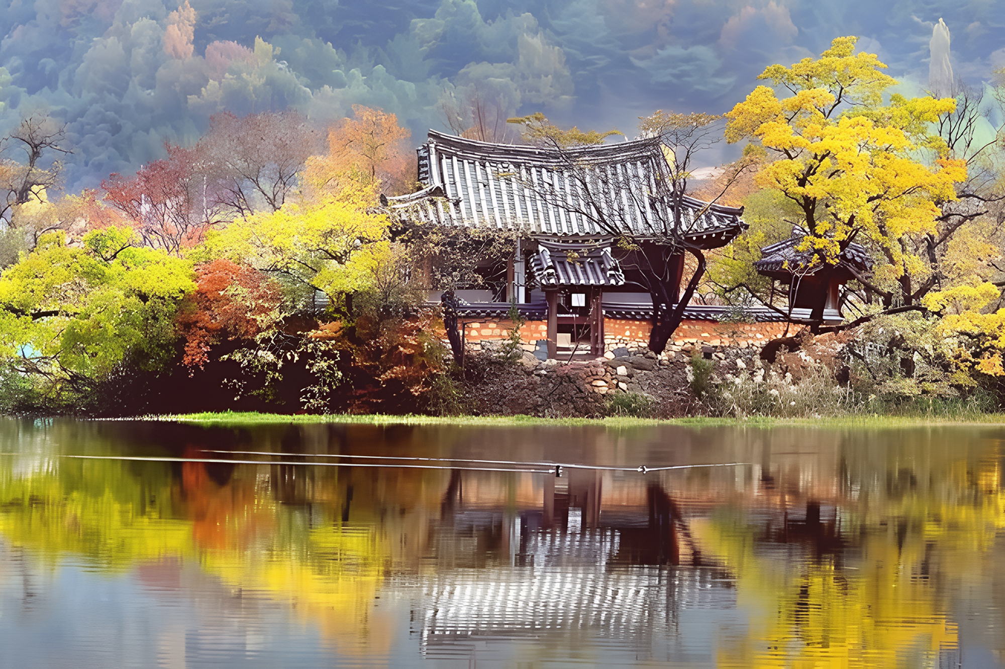 Hanbok Photoshoot at Uam Historical Park